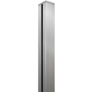 Alu-Steckzaunpfosten-Set NORDSTRAND - Silber, 2400 mm