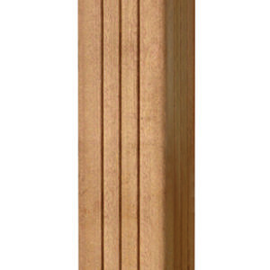 Bangkirai Spitzkopf-Pfosten 9 x 9 cm - 1,83 m
