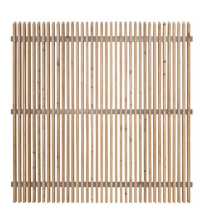 VivaView DURCHBLICK Design-Zaun Lärche 180 x 180 cm