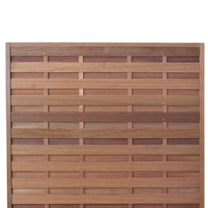 VivaView FLAIR Bangkirai Dichtzaun 180 x 180 cm