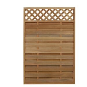VivaView FLAIR Bangkirai Rankzaun 120 x 180 cm