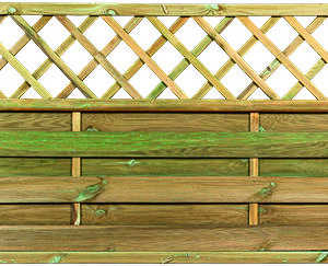 VivaView FÖHR Rankzaun niedrig 180 x 90 cm