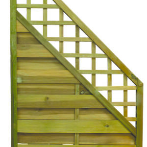 VivaView FÖHR Rankzaun Abschluss 90 x 180/90 cm