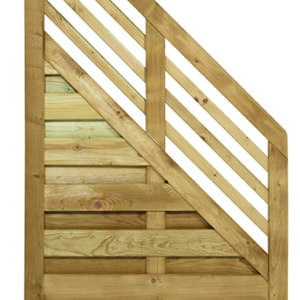 VivaView AMRUM Rankzaun Abschluss 90 x 180/90 cm