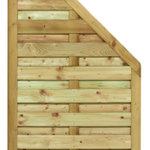 VivaView AMRUM Dichtzaun Abschluss 90 x 180/90 cm