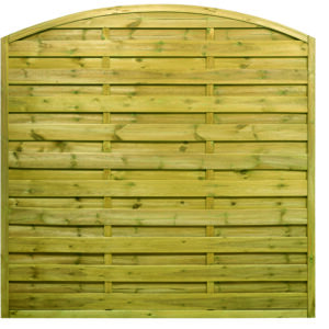 VivaView PELLWORM Bogen-Dichtzaun 180 x 180/160 cm