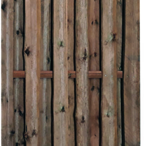 VivaView LANGEOOG KDI-Schwartenzaun Braun 120 x 180 cm