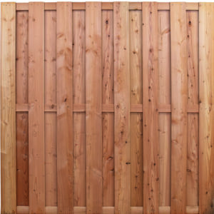 VivaView NEWA RUSTIC Lärche Bretterzaun 180 x 180 cm