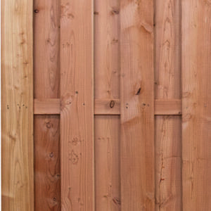 VivaView NEWA RUSTIC Lärche Bretterzaun 90 x 180 cm
