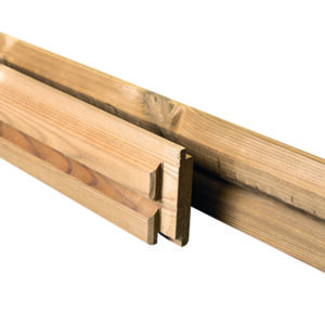 NORDSTRAND DUO TMT Kiefer Einzelprofil 28 x 95 x 1790 mm