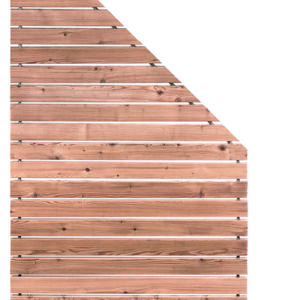 NORDSTRAND Design Rhombus Lärche Schräge rechts