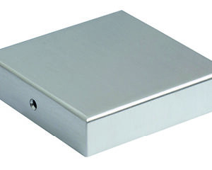 V2A-Pfostenkappe 9 x 9 cm